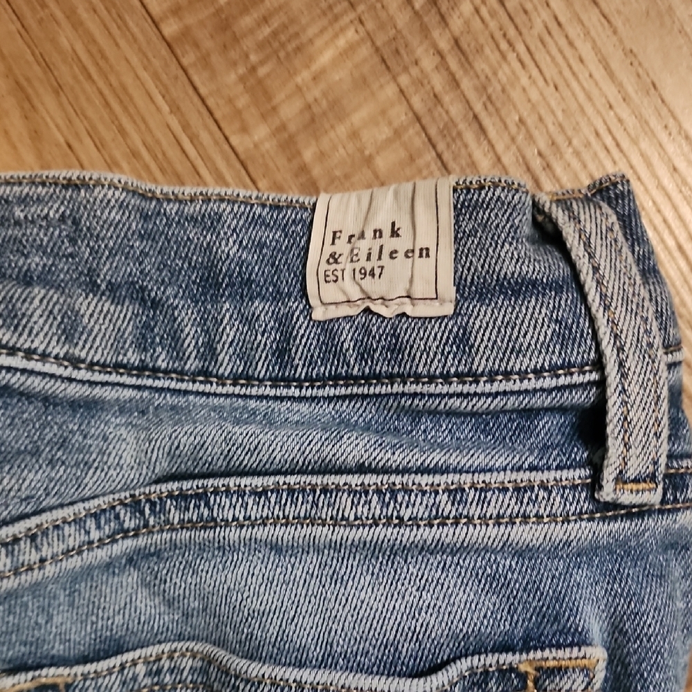 Frank & Eileen Cork Straight Leg Jeans – Everyday Blue Denim - Picture 5 of 10